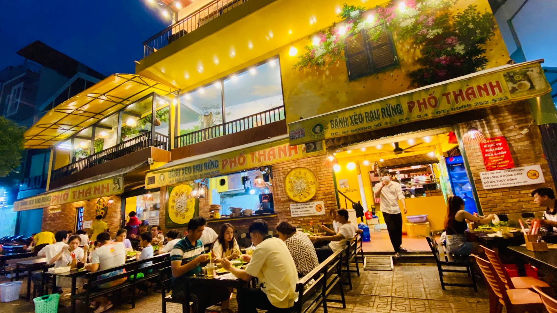 Bánh xèo rau rừng Phố Thành