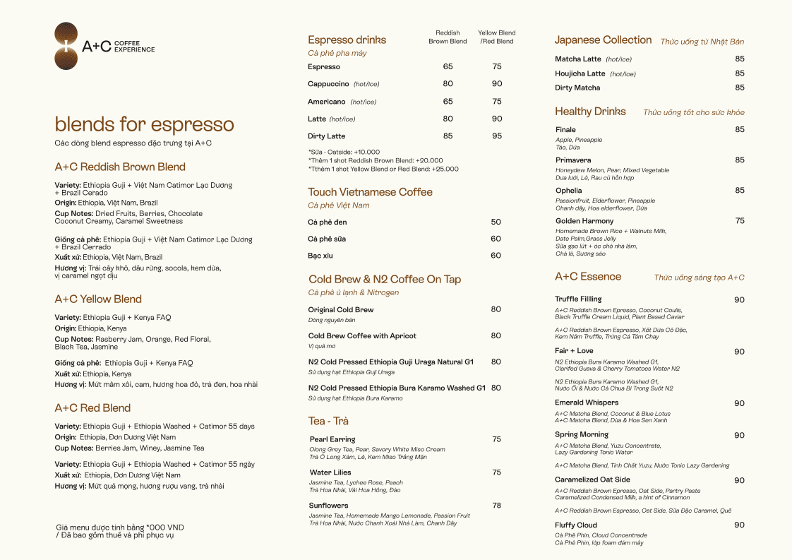 A+C Coffee Experience