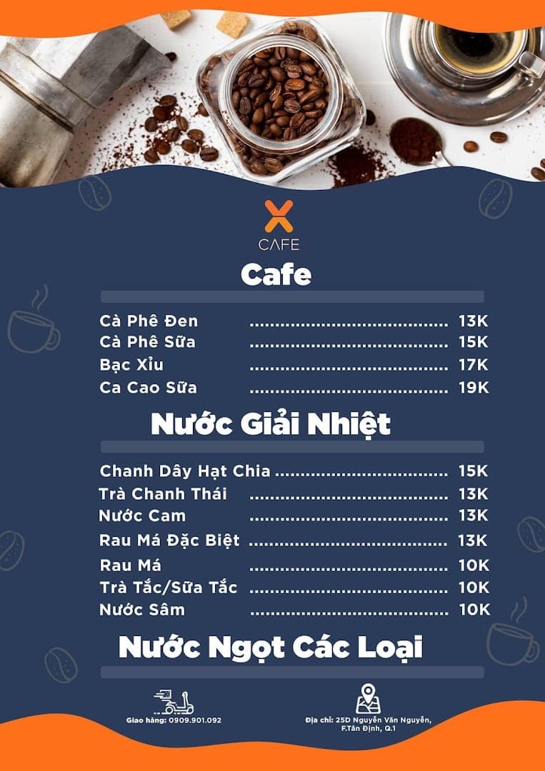 Cafe Take A Way - X Cafe