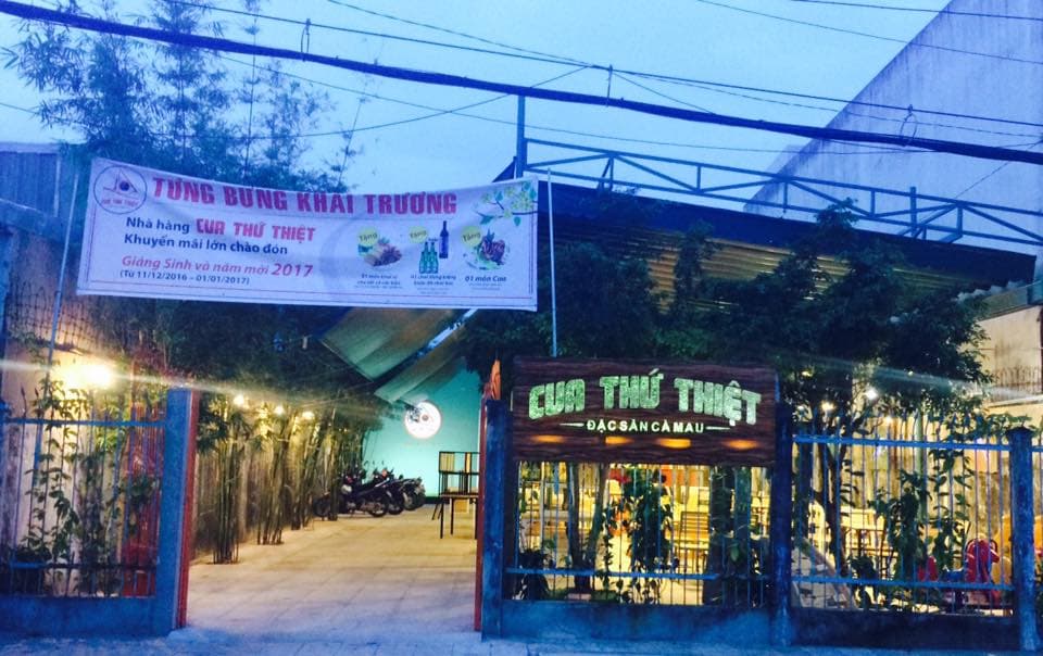 NHÀ HÀNG ẨM THỰC CUA THỨ THIỆT & ĐẶC SẢN CÀ MAU