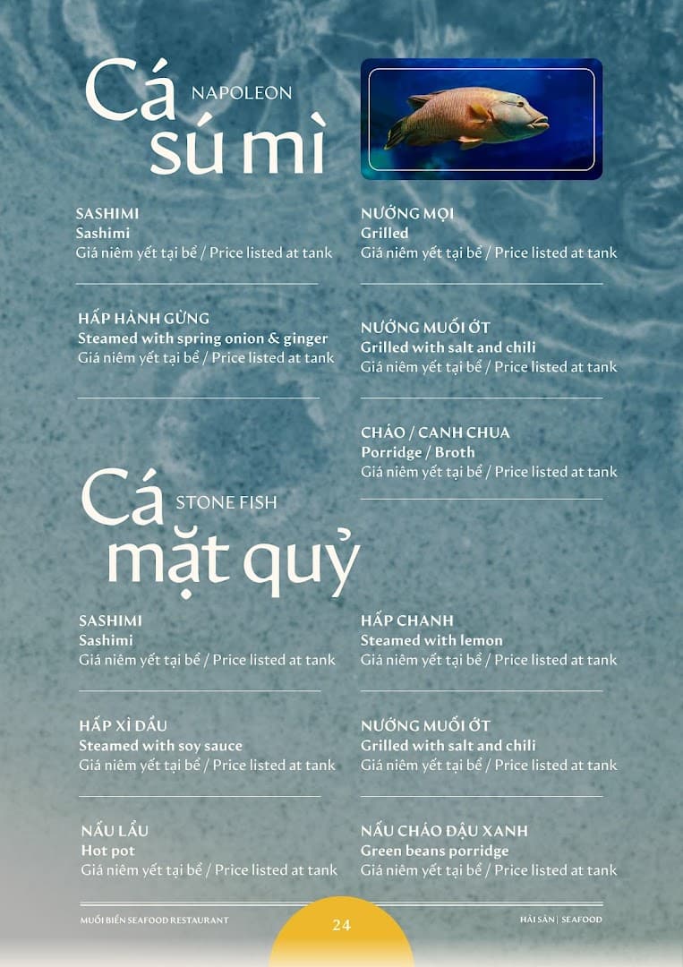 Muối Biển Seafood Restaurant - Nhà hàng hải sản Đà Nẵng