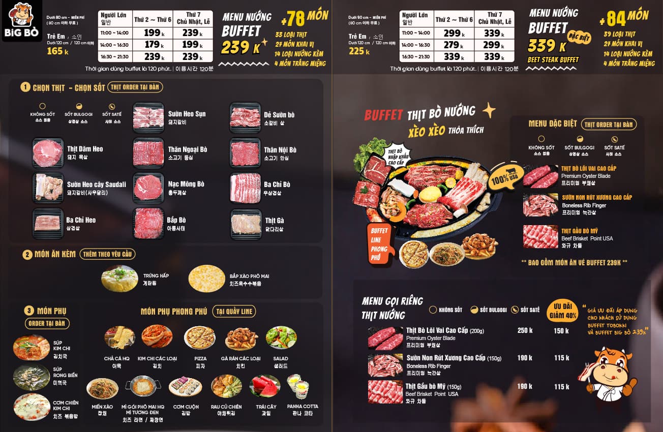 Nhà Hàng 3 Big - Nướng & Lẩu Hàn Quốc