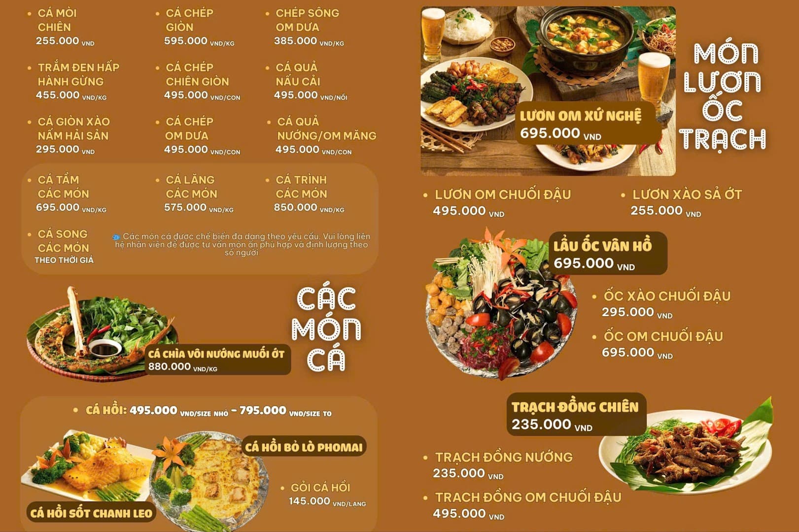 Nhà hàng Ẩm thực Vân Hồ 2B Hoa Lư