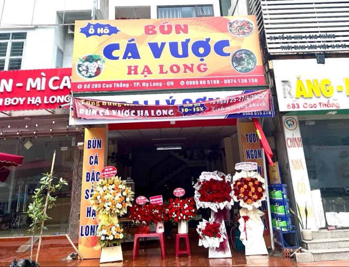 Ồ Hô- Bún Cá Vược Hạ Long