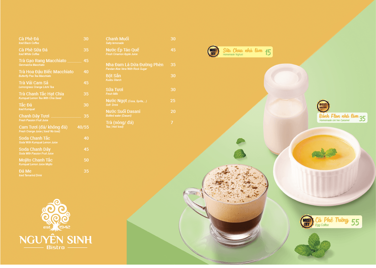 QUÁN ĂN NGON - Nguyên Sinh Bistro - est. 1942