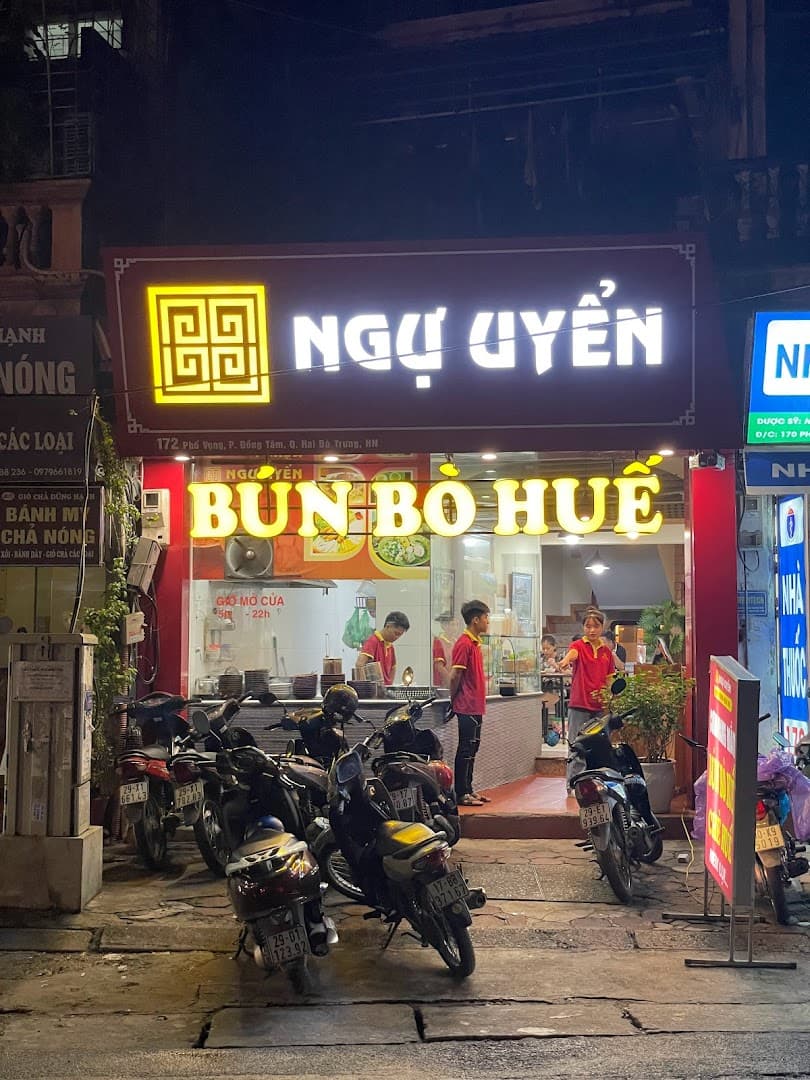 BÚN BÒ HUẾ NGỰ UYỂN 172 PHỐ VỌNG