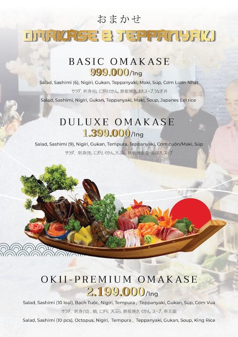 Okii-D Omakase & Teppanyaki Restaurant
