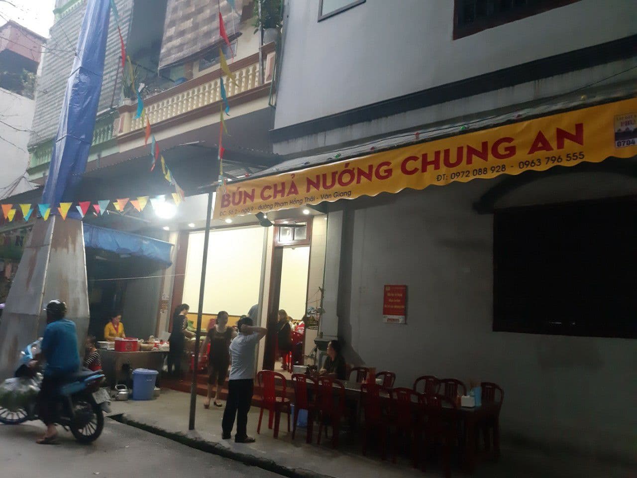 Bún Chả Chung An - Số 02, ngõ 09, đường Phạm Hồng Thái