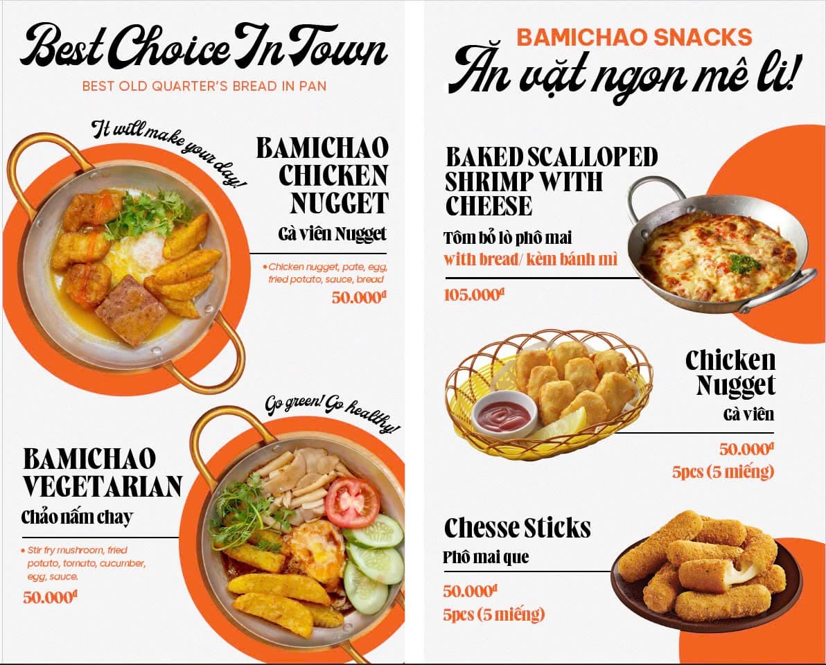 Bamichao - Vua Banh Mi Chao