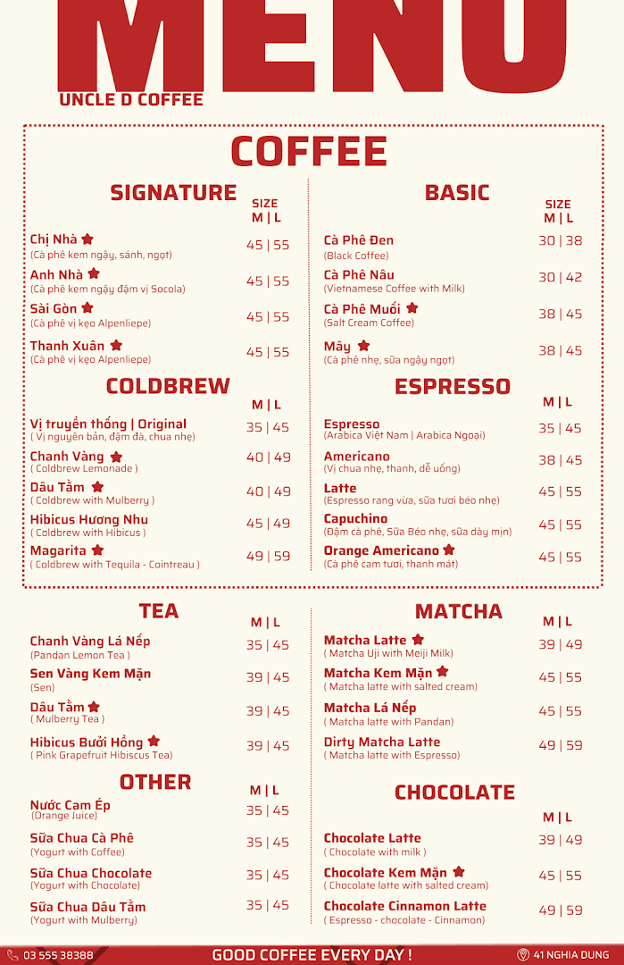 Uncle D coffee - Cafe & Roastery