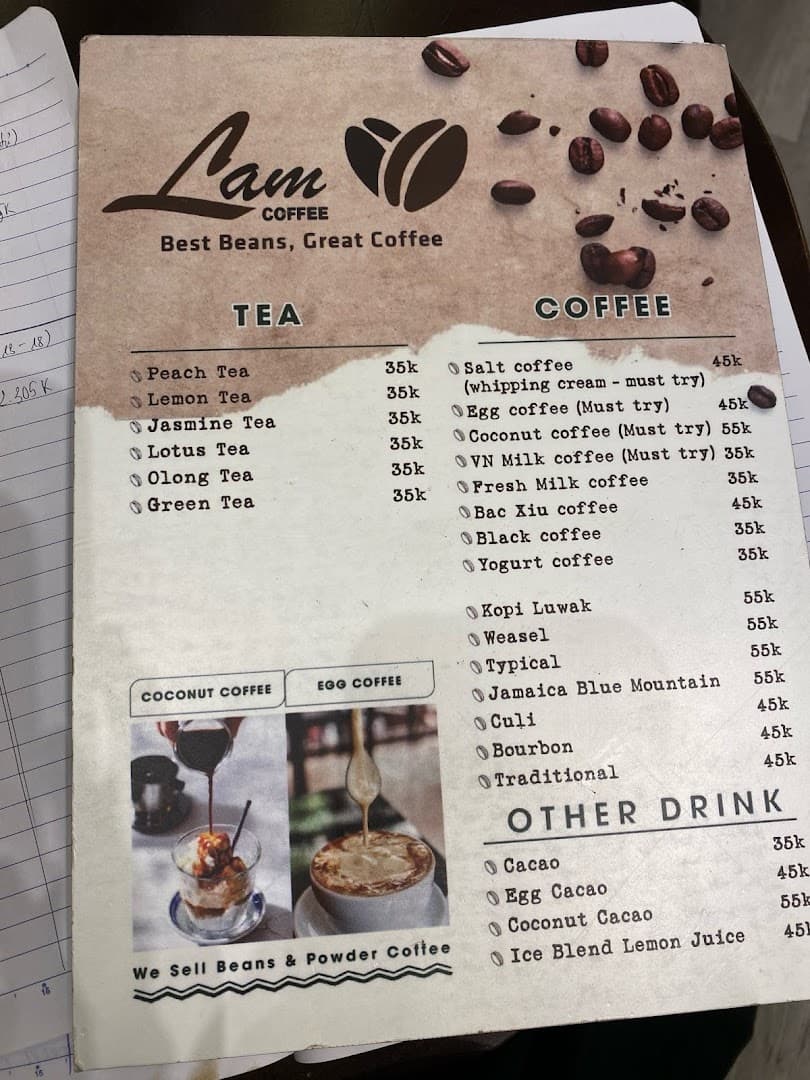 Lam Coffee & Tea - Weasel Specialty 58 Cau Go