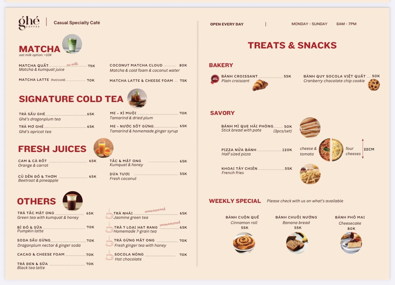 Ghé Coffee Lê Lợi - casual specialty café