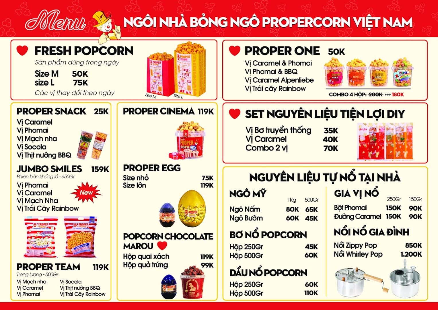 Ngôi Nhà Bỏng Ngô - ProperCorn Việt Nam