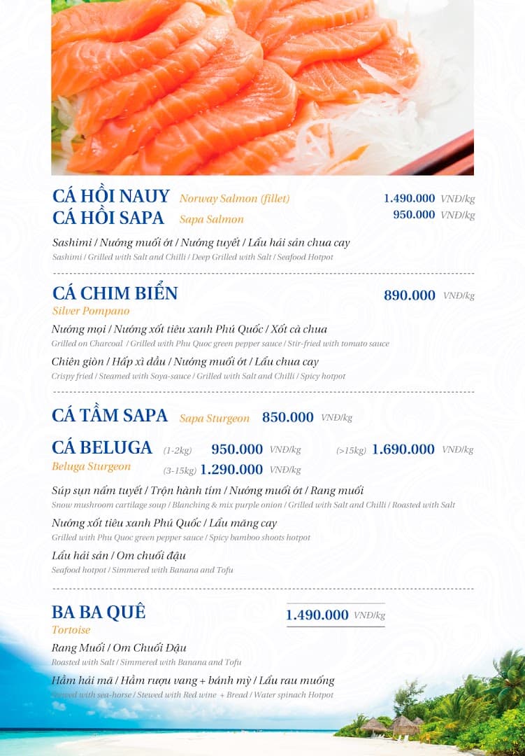 Thế Giới Hải Sản - 36 Điện Biên Phủ