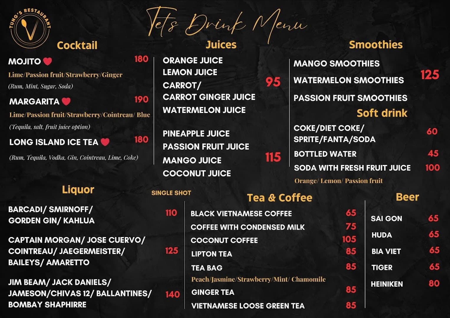 Tung's Restaurant - Vietnamese Cuisine & vegetarian Food