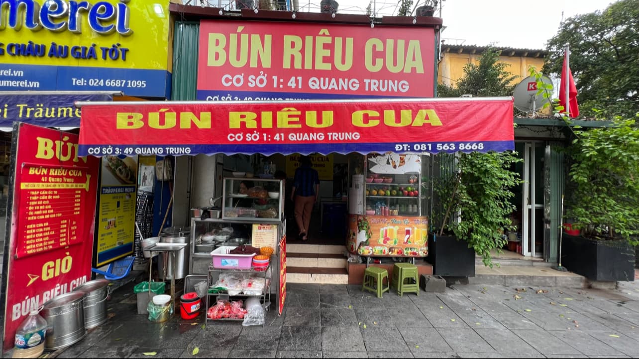 Bún Riêu Cua 41 Quang Trung
