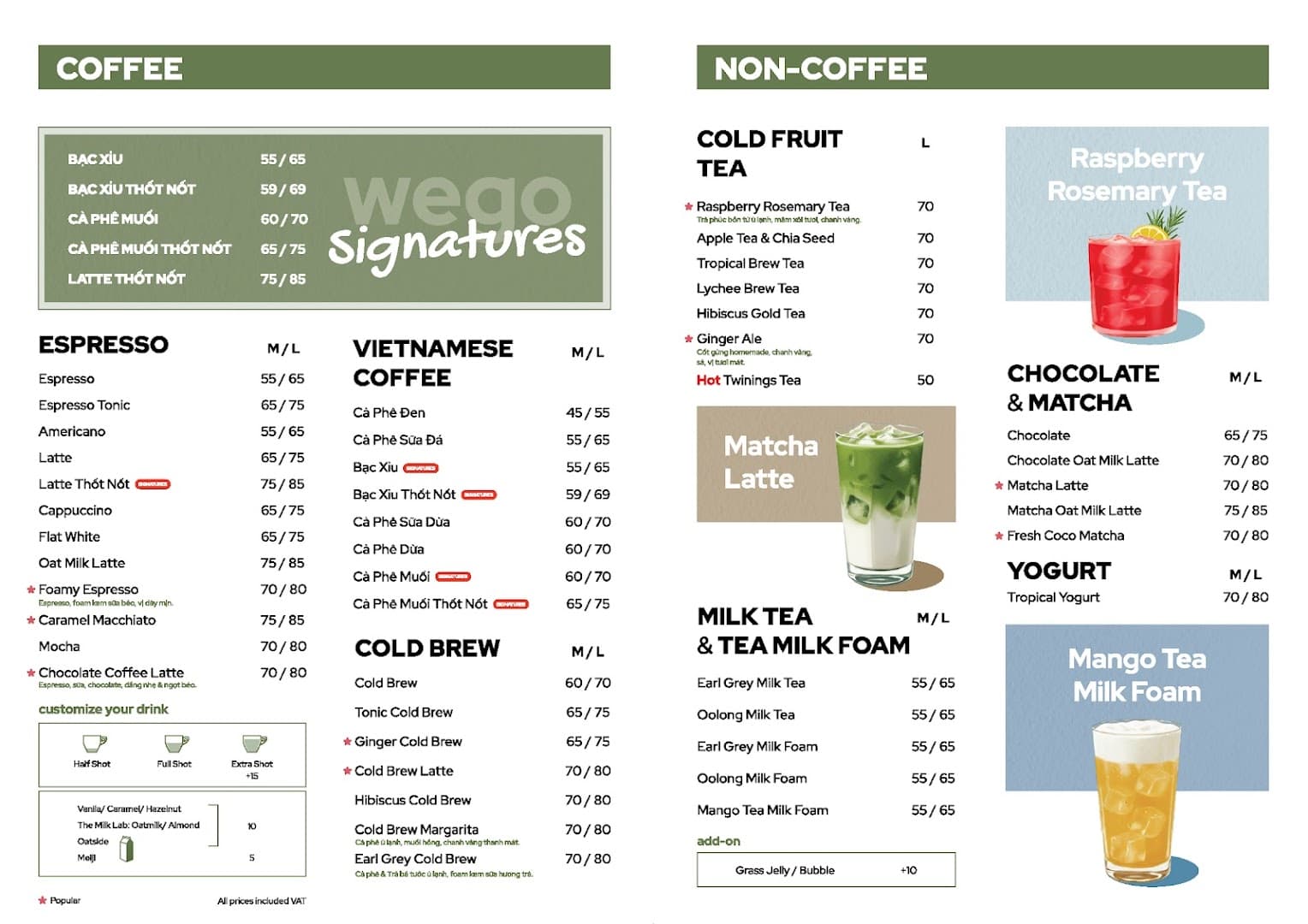 Wego Coffee Type Đông Du