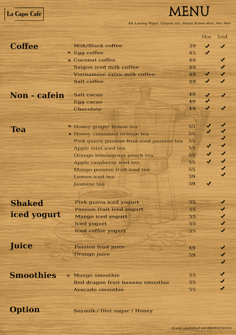 La Capo Café - 48 Luong Ngoc Quyen