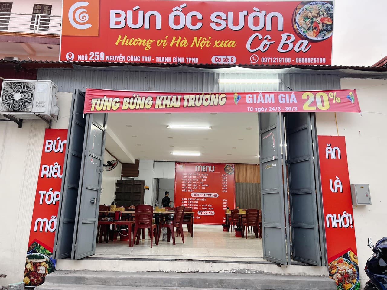 Bún Ốc Sườn Ninh Bình