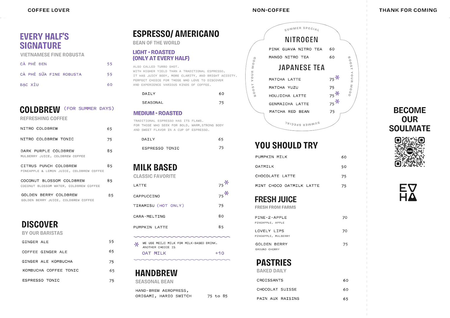 Every Half Coffee Roasters - Tú Xương