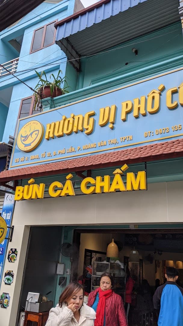 Bún cá chấm Phố Cổ