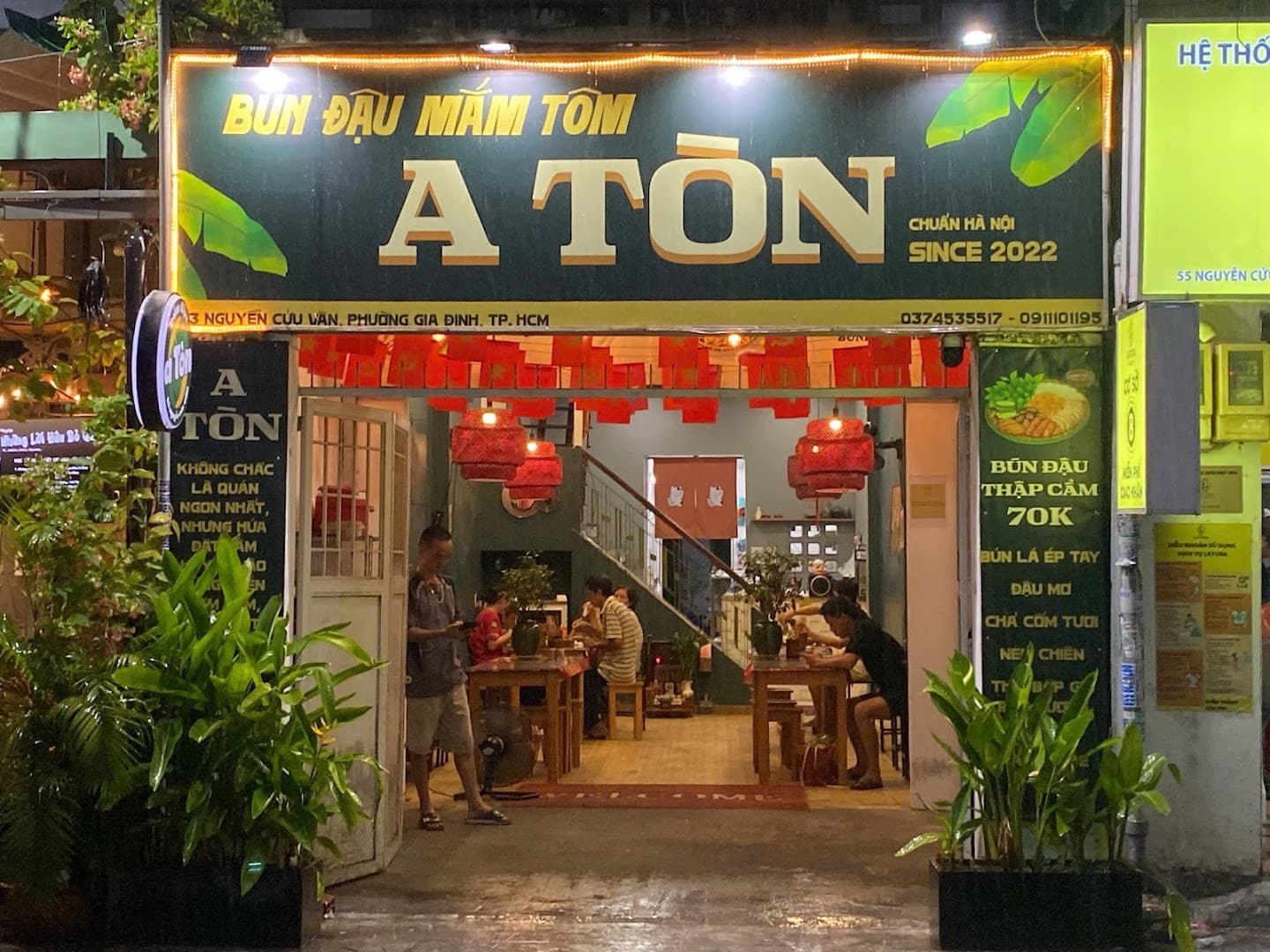 Bún đậu A Tòn