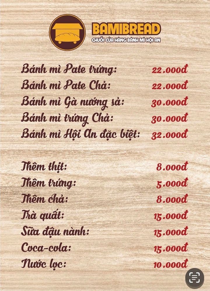 Bánh mì Bami Bread