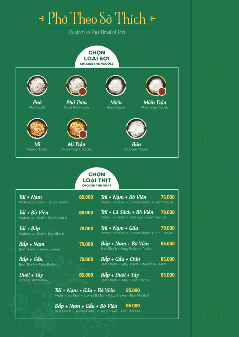 Phở Nhất Vị - Nguyễn Thị Minh Khai