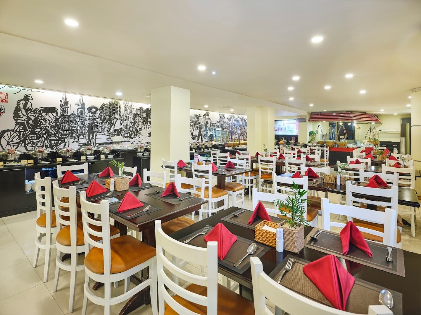 Buffet Gánh Khách Sạn Bông Sen