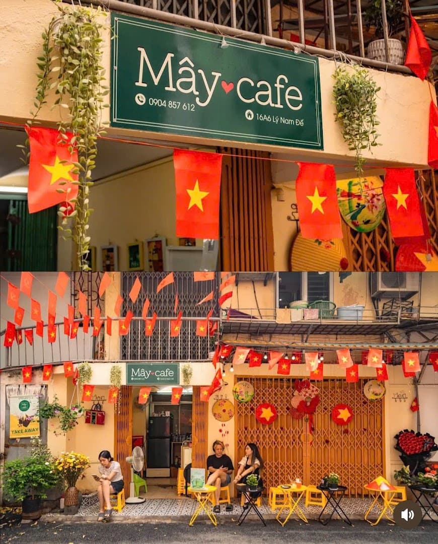 Mây Cafe Khu tập thể 16A Lý Nam Đế