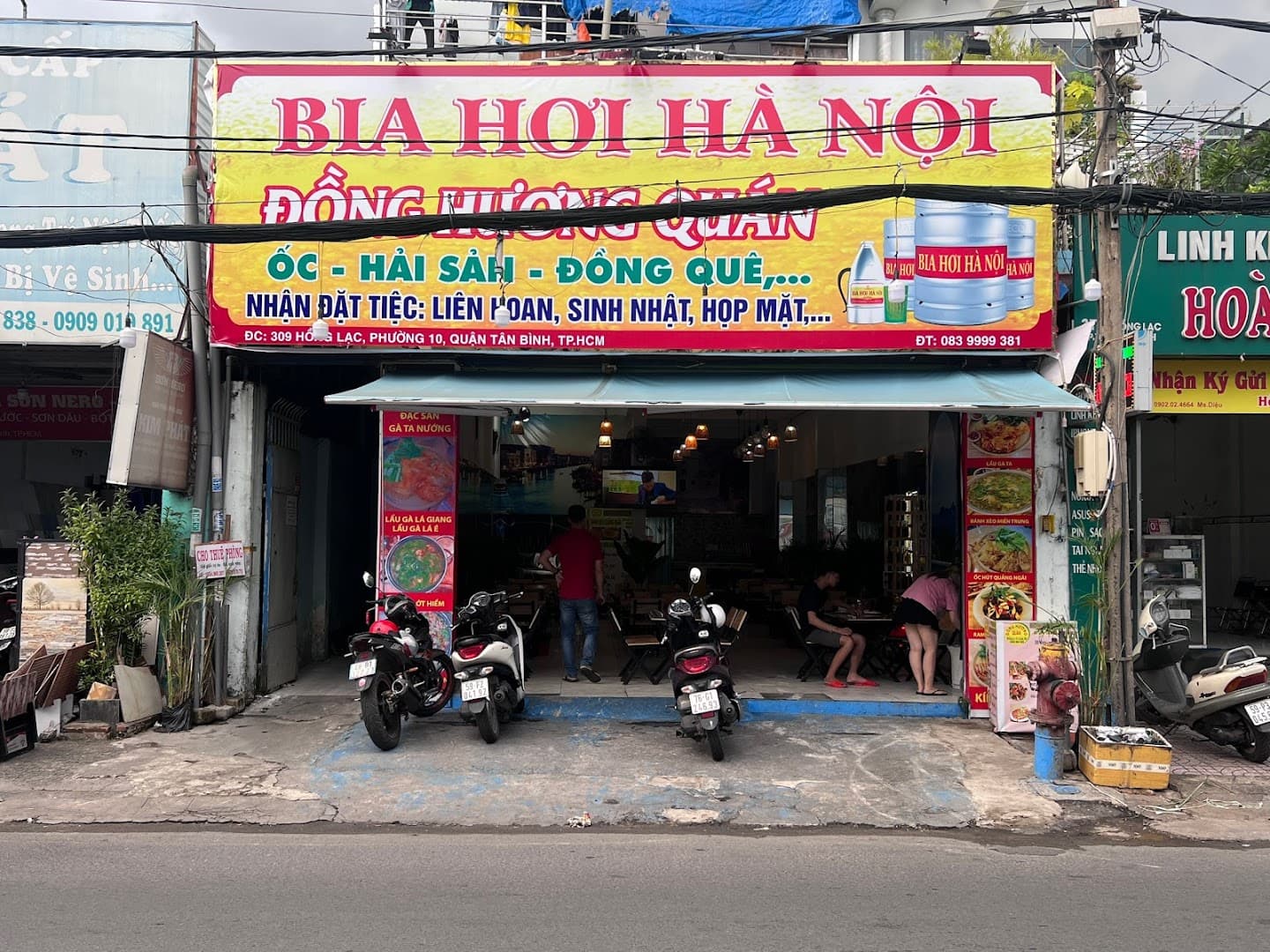 309 ĐỒNG HƯƠNG QUÁN QUÁN NHẬU NGON RẺ TÂN BÌNH, QUÁN ĂN GIA ĐÌNH NGON ĐEN TÂN BÌNH, NƯỚNG LẨU,