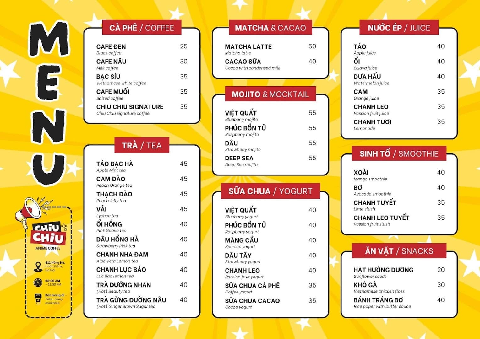 Chiu Chiu - Cafe Anime Hà Nội