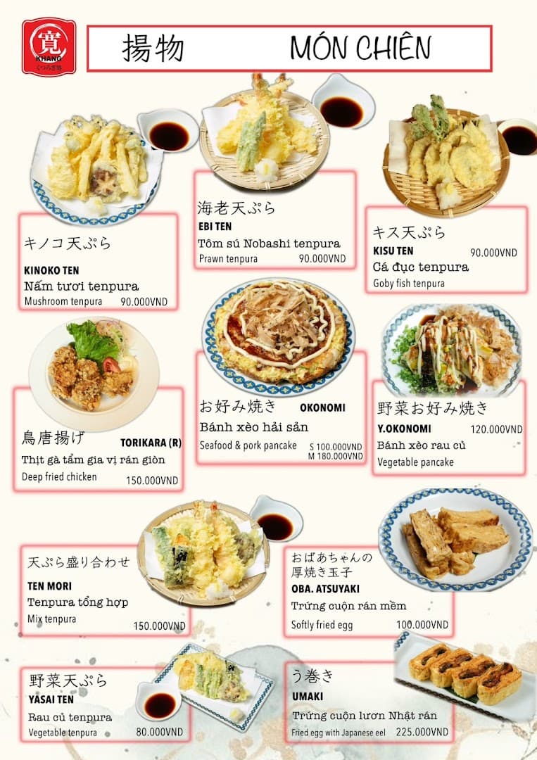 Nhà Hàng Nhật Bản Khang