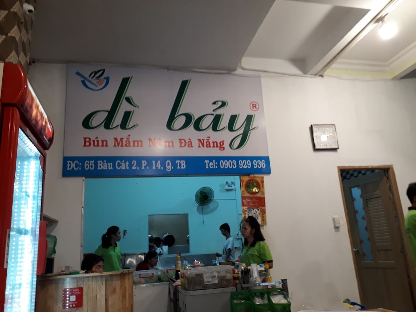 Bún mắm nêm Dì Bảy Đà Đẵng