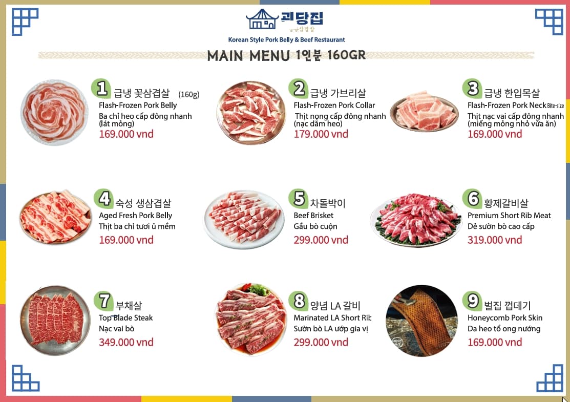 GWAN DANG JIP Ho Chi Minh City Korean BBQ Restaurant