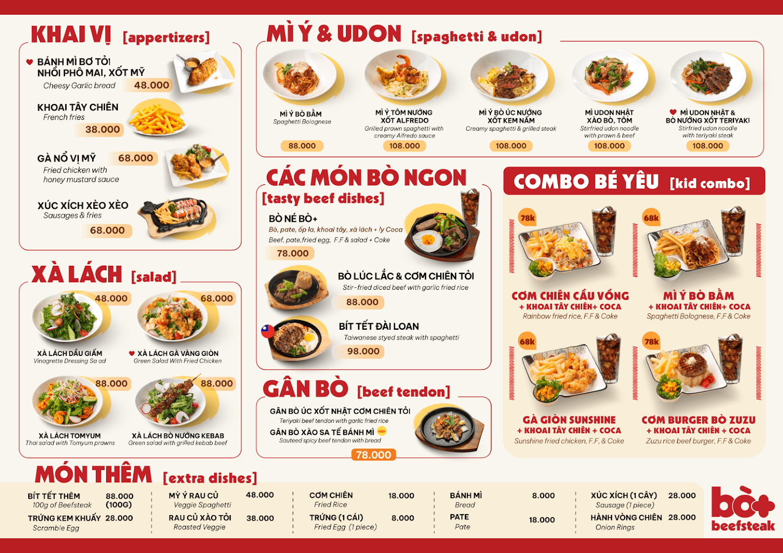 Bò+ Beefsteak - Vị Bò Năm Châu (Quận 2)